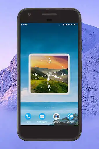 Play Mist Clock Live Wallpaper  and enjoy Mist Clock Live Wallpaper with UptoPlay