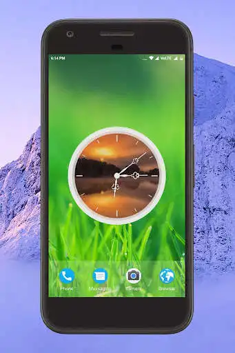 Play Mist Clock Live Wallpaper as an online game Mist Clock Live Wallpaper with UptoPlay
