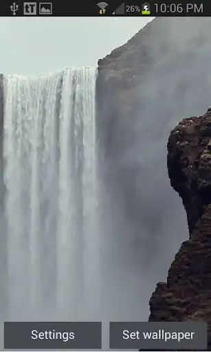 Play Mist Waterfall LWP  and enjoy Mist Waterfall LWP with UptoPlay