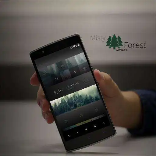 Free play online Misty Forest Theme for Zooper  APK