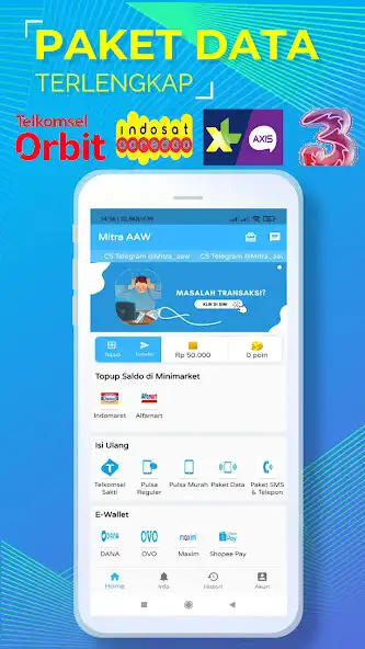 Play Mitra AAW: Agen Pulsa Termurah  and enjoy Mitra AAW: Agen Pulsa Termurah with UptoPlay