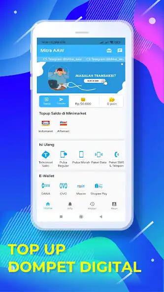 Play Mitra AAW: Agen Pulsa Termurah as an online game Mitra AAW: Agen Pulsa Termurah with UptoPlay