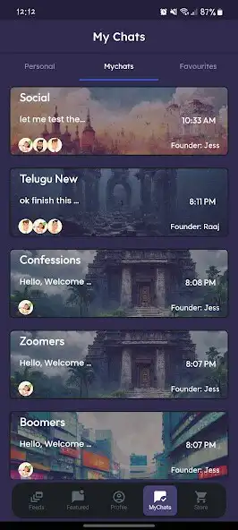 Play Mitra - Anonymous Chat Rooms as an online game Mitra - Anonymous Chat Rooms with UptoPlay