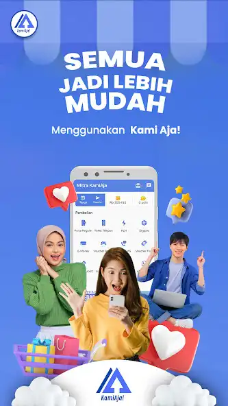Play Mitra Kamiaja! Pulsa dan Kuota as an online game Mitra Kamiaja! Pulsa dan Kuota with UptoPlay