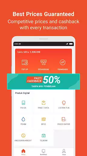 Play Mitra Shopee: Jual Pulsa, PPOB as an online game Mitra Shopee: Jual Pulsa, PPOB with UptoPlay