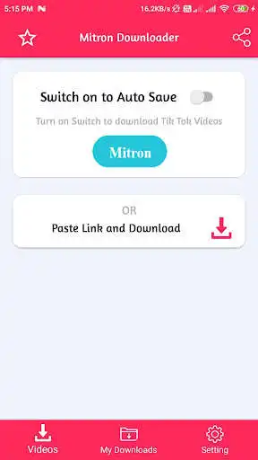 Play Mitron Video Downloader Without Watermark as an online game Mitron Video Downloader Without Watermark with UptoPlay