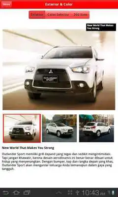 Play Mitsubishi Outlander Sport