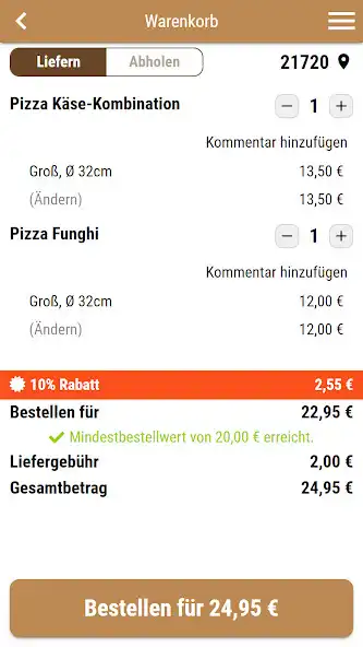 Play Mittel-Treff Lieferservice as an online game Mittel-Treff Lieferservice with UptoPlay