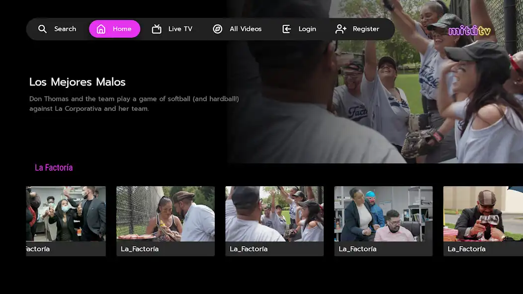 Play mitúTV for Android TV as an online game mitúTV for Android TV with UptoPlay