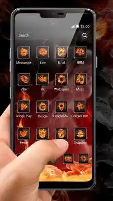 Play MIUI 10 - Fire Theme