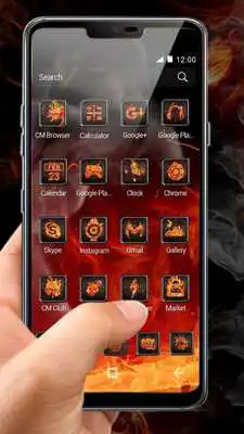 Play MIUI 10 - Fire Theme