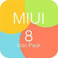 Free play online MIUI 8 - Icon Pack (beta)  APK