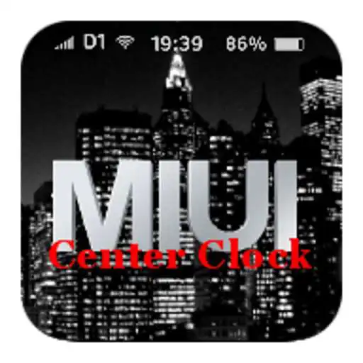 Free play online MIUI Center Clock (unofficial) APK Free play online MIUI Center Clock (unofficial) APK