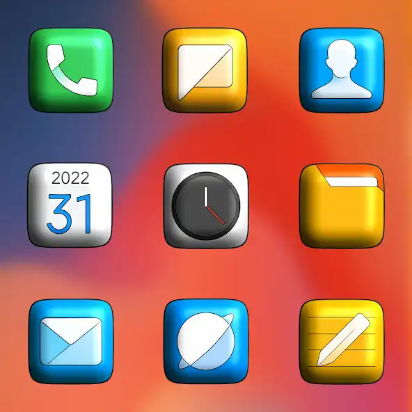 Play MIUl 3D - Icon Pack as an online game MIUl 3D - Icon Pack with UptoPlay