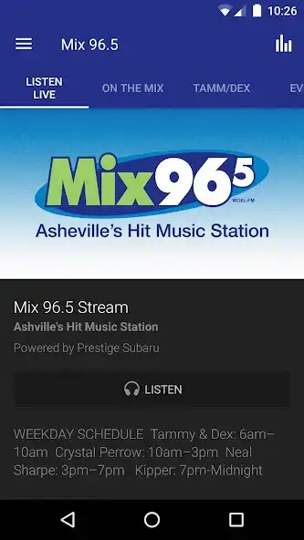 Play Mix 96.5  and enjoy Mix 96.5 with UptoPlay