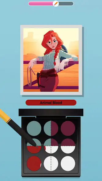 Play Mix Color  Makeup  and enjoy Mix Color  Makeup with UptoPlay