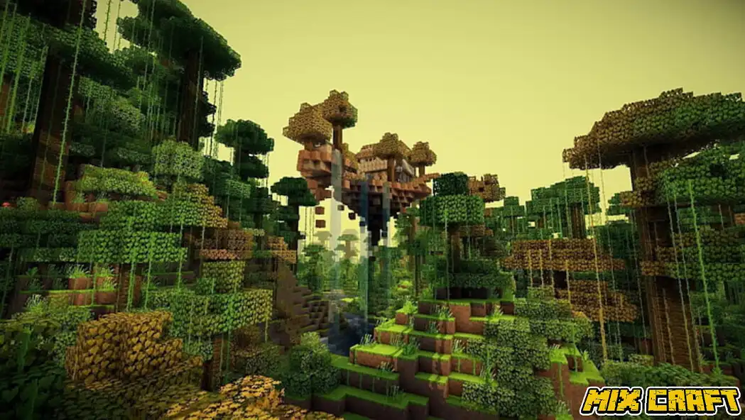 Play Mixcraft Survival Exploration as an online game Mixcraft Survival Exploration with UptoPlay