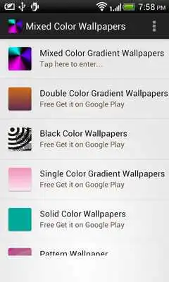 Play Mixed Gradient Wallpapers