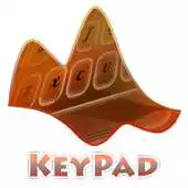 Free play online Mixed Orange Keypad Layout APK