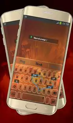 Play Mixed Orange Keypad Layout