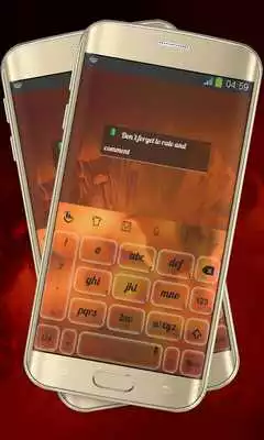 Play Mixed Orange Keypad Layout