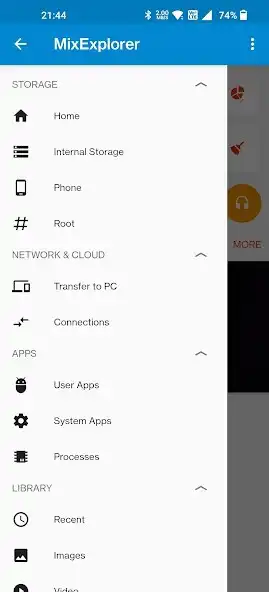 Play MixExplorer Pro-File Manager as an online game MixExplorer Pro-File Manager with UptoPlay