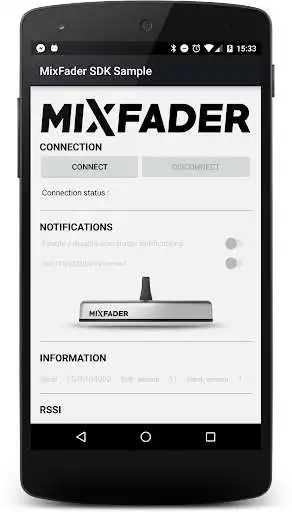 Play Mixfader SDK Sample as an online game Mixfader SDK Sample with UptoPlay