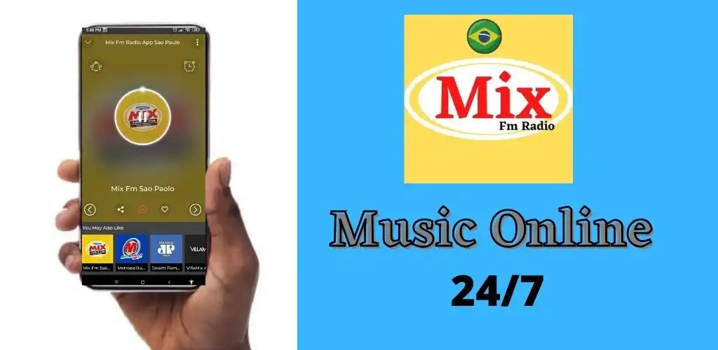 Play Mix Fm Radio App Sao Paulo  and enjoy Mix Fm Radio App Sao Paulo with UptoPlay