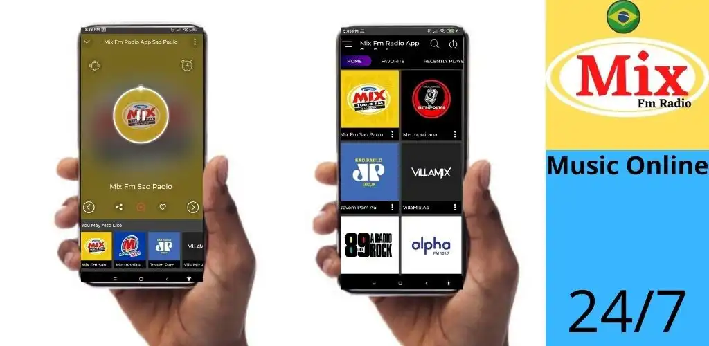 Play Mix Fm Radio App Sao Paulo as an online game Mix Fm Radio App Sao Paulo with UptoPlay