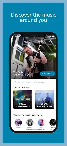 Play Mixlo - Discover Local Music  and enjoy Mixlo - Discover Local Music with UptoPlay