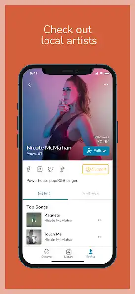 Play Mixlo - Discover Local Music as an online game Mixlo - Discover Local Music with UptoPlay