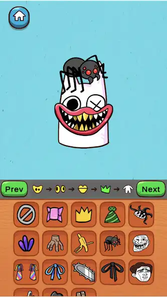 Play Mix Monsters ASMR Makeover as an online game Mix Monsters ASMR Makeover with UptoPlay