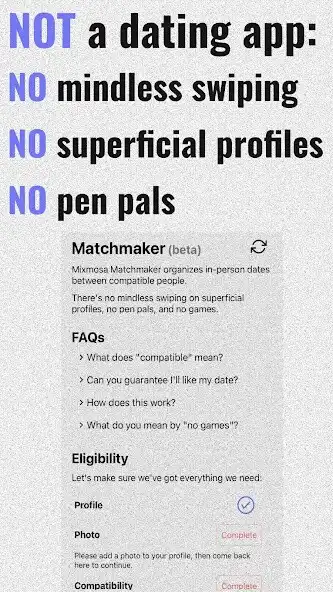 Play Mixmosa: In-Person Matchmaker  and enjoy Mixmosa: In-Person Matchmaker with UptoPlay