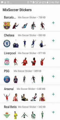 Play MixSoccer Sticker  and enjoy MixSoccer Sticker with UptoPlay