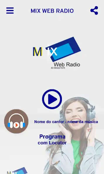 Play MIX WEB RÁDIO as an online game MIX WEB RÁDIO with UptoPlay