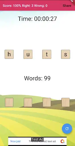 Play MixWords  and enjoy MixWords with UptoPlay