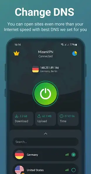Play Mizan VPN - Fast and Powerful as an online game Mizan VPN - Fast and Powerful with UptoPlay