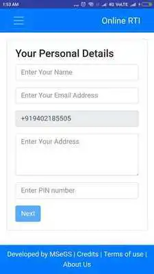 Play MIZORAM RTI ONLINE