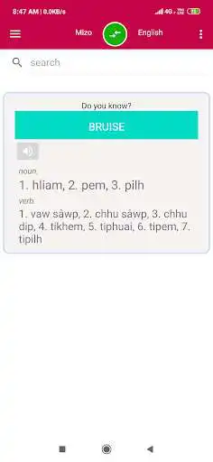 Play Mizo to English Dictionary  and enjoy Mizo to English Dictionary with UptoPlay