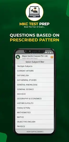Play MKC TEST PREP : Online Test for Defence Exam as an online game MKC TEST PREP : Online Test for Defence Exam with UptoPlay