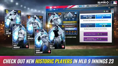 MLB 9 इनिंग्स 23 खेलें और UptoPlay के साथ MLB 9 इनिंग्स 23 का आनंद लें