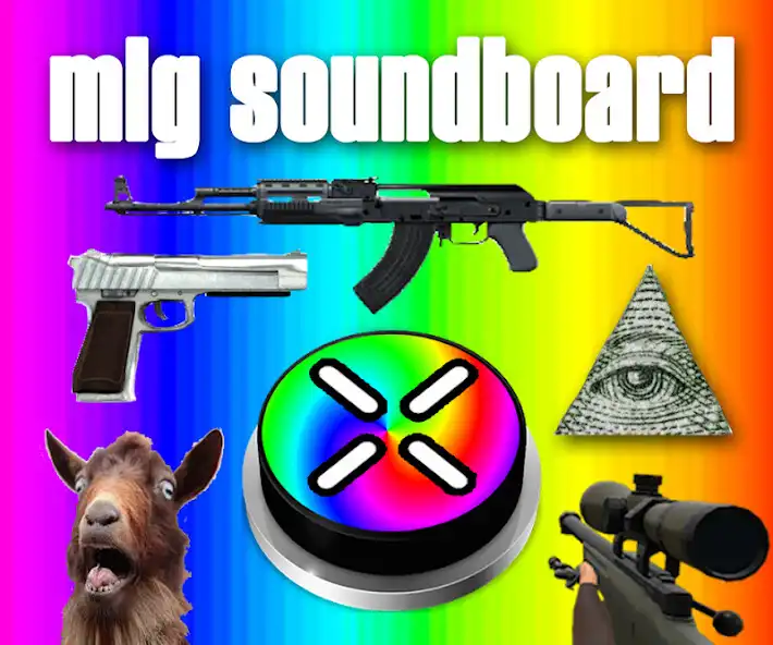 Play MLG Button: Gun Fire Soundboard as an online game MLG Button: Gun Fire Soundboard with UptoPlay