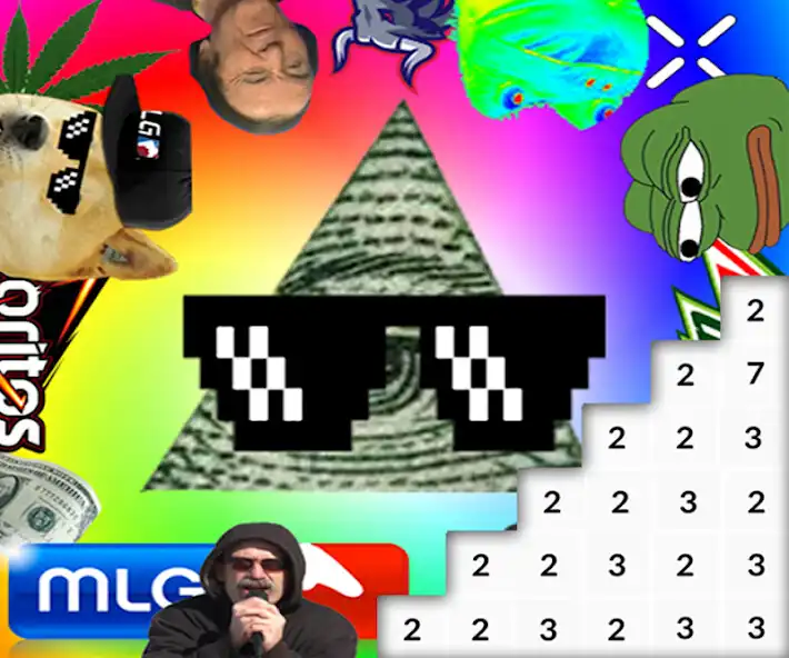 Play MLG Memes Color By Number MLG  and enjoy MLG Memes Color By Number MLG with UptoPlay