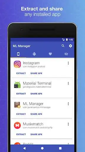 Play ML Manager:  Extractor  and enjoy ML Manager:  Extractor with UptoPlay