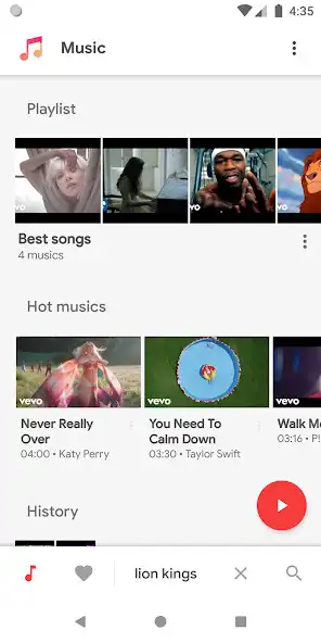 Play M - Local music player as an online game M - Local music player with UptoPlay