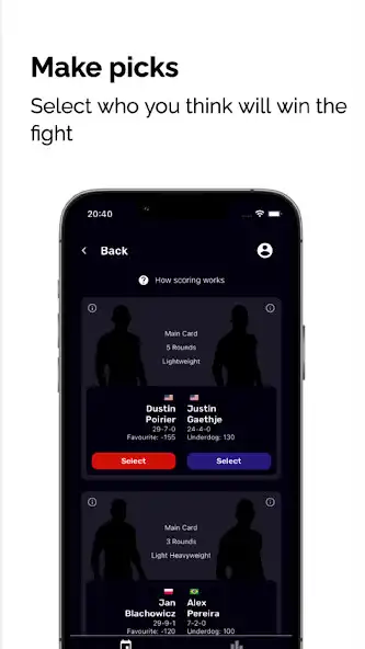 Play MMA Fantasy  and enjoy MMA Fantasy with UptoPlay