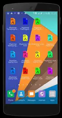 Play MM TaSaungMone Font