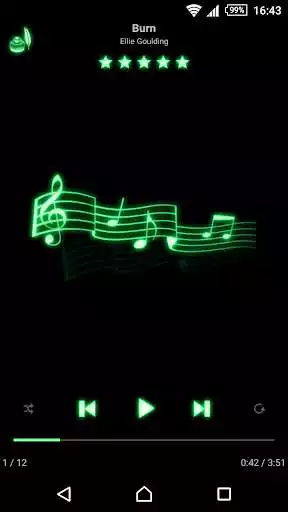 Play mMusic Skin Neon Green  and enjoy mMusic Skin Neon Green with UptoPlay