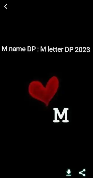 Play M name DP : M letter DP 2023 as an online game M name DP : M letter DP 2023 with UptoPlay