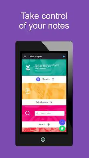 Play Mnemosyne - Remember Notes Forever!  and enjoy Mnemosyne - Remember Notes Forever! with UptoPlay